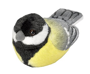 Musvit med fugl vokalisering, 14cm - Wild Republic